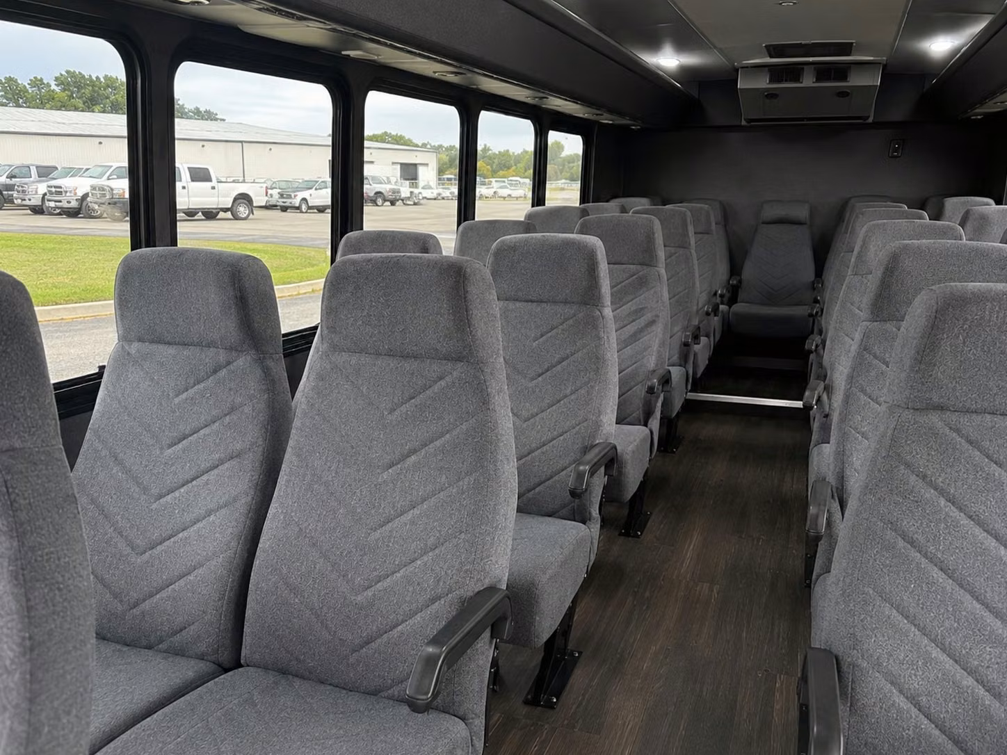 20 passenger minibus inside