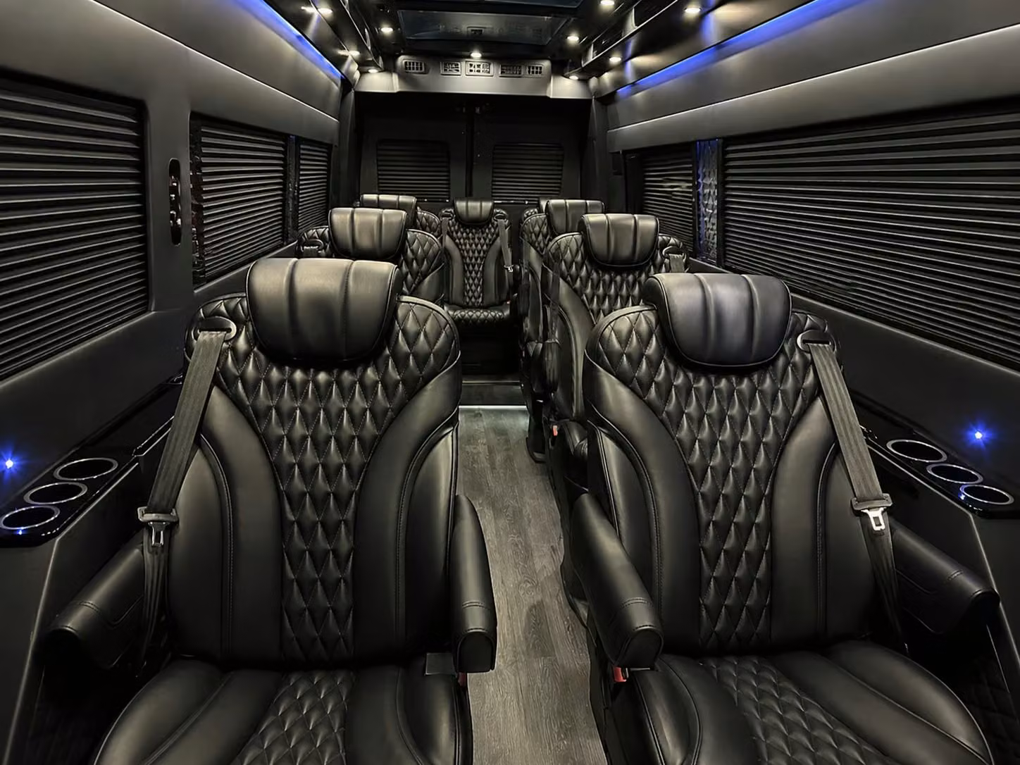 sprinter van with driver interior