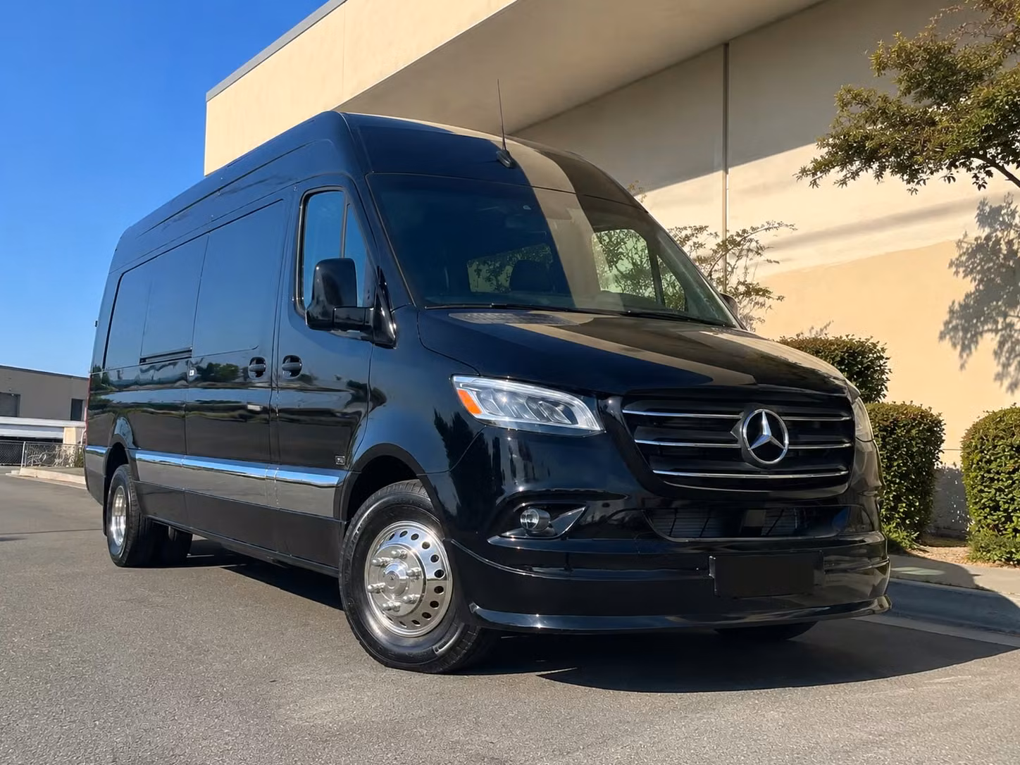 sprinter van with driver