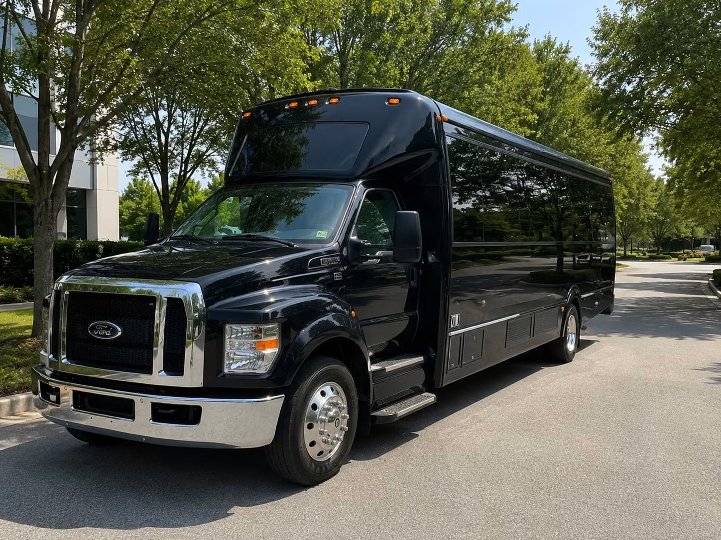 use a party bus to turn the whole night into the event